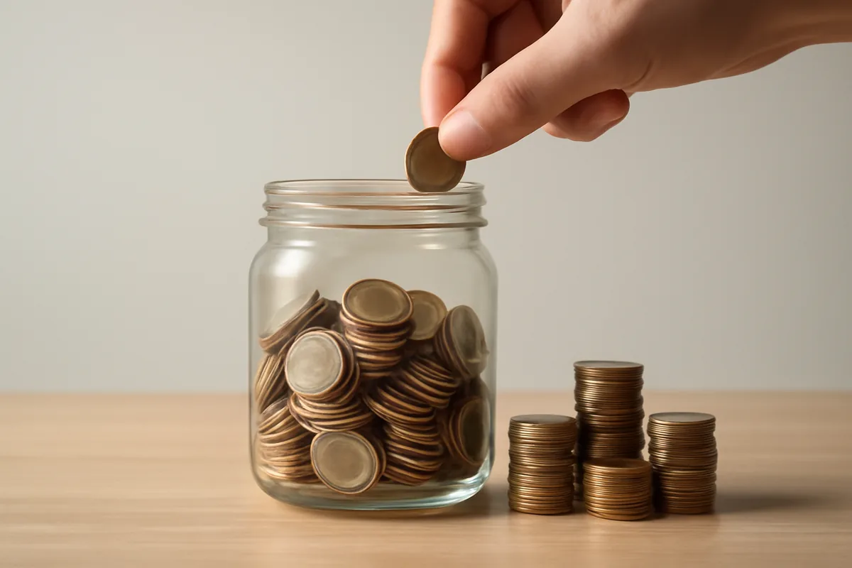 saving money concept