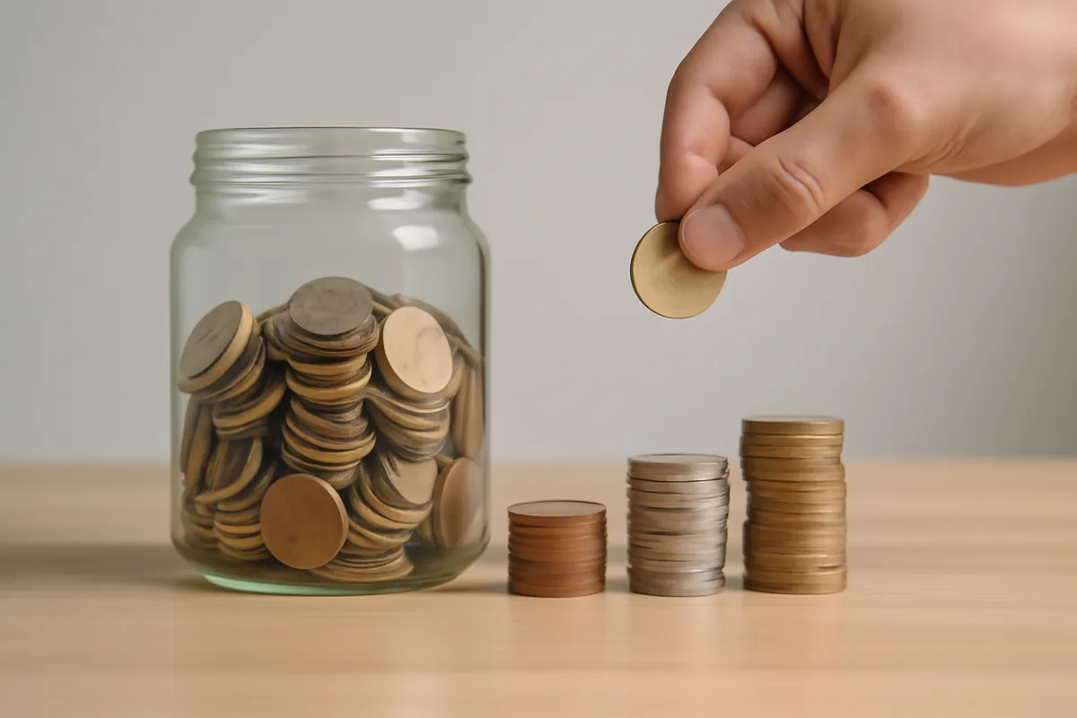saving money concept